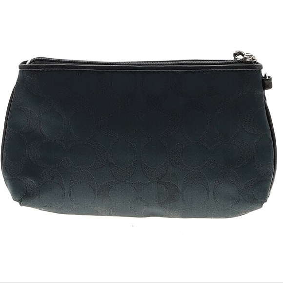 Coach Black Classic Wristlet - 8" L, 5" H, 2" D - Picture 6 of 14